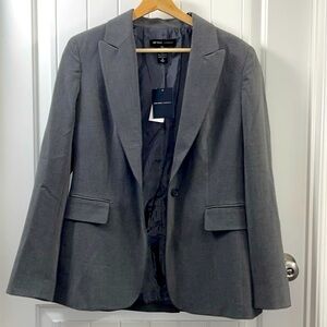 New york & Company Women Gray Blazer